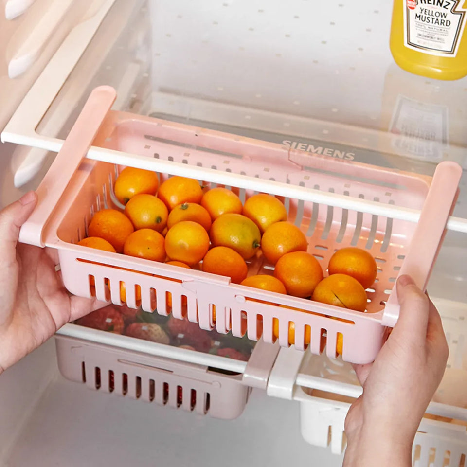 Adjustable Fridge Baskets
